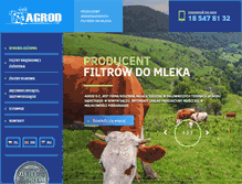 Tablet Screenshot of agrod.com.pl